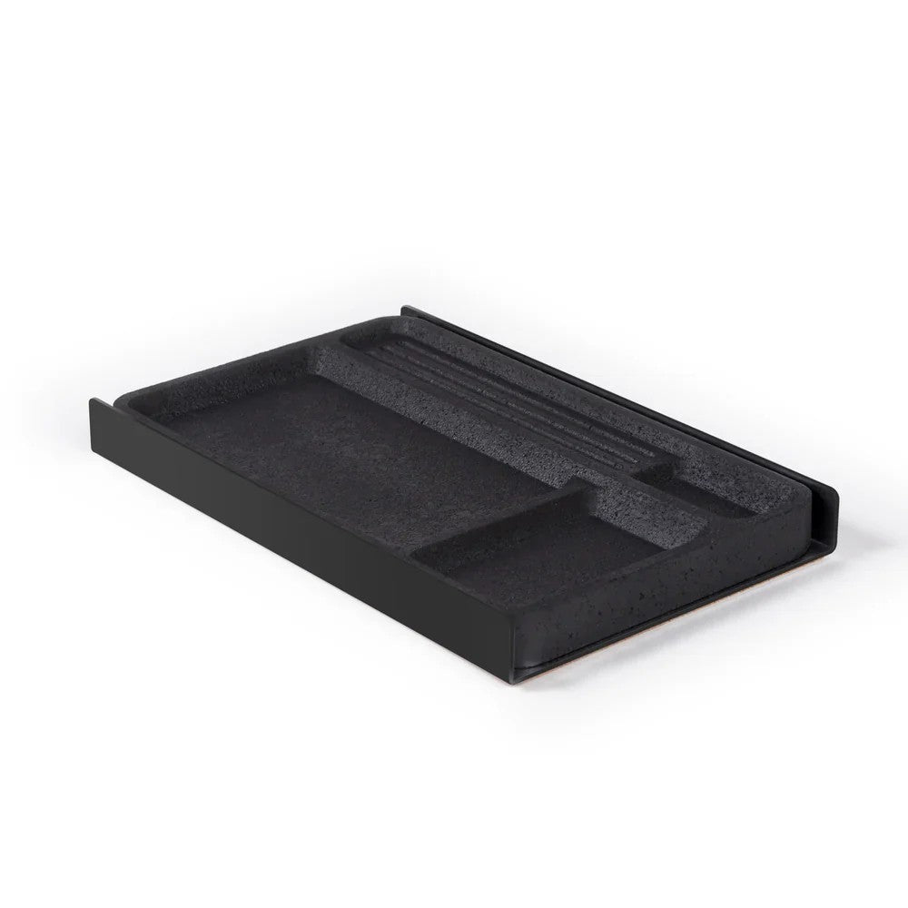 Desk Tray | Black Cork