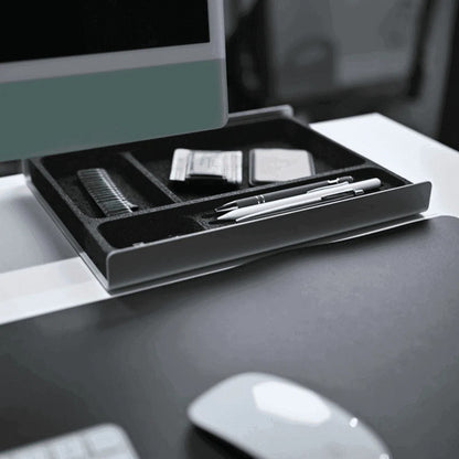 Desk Tray | Black Cork